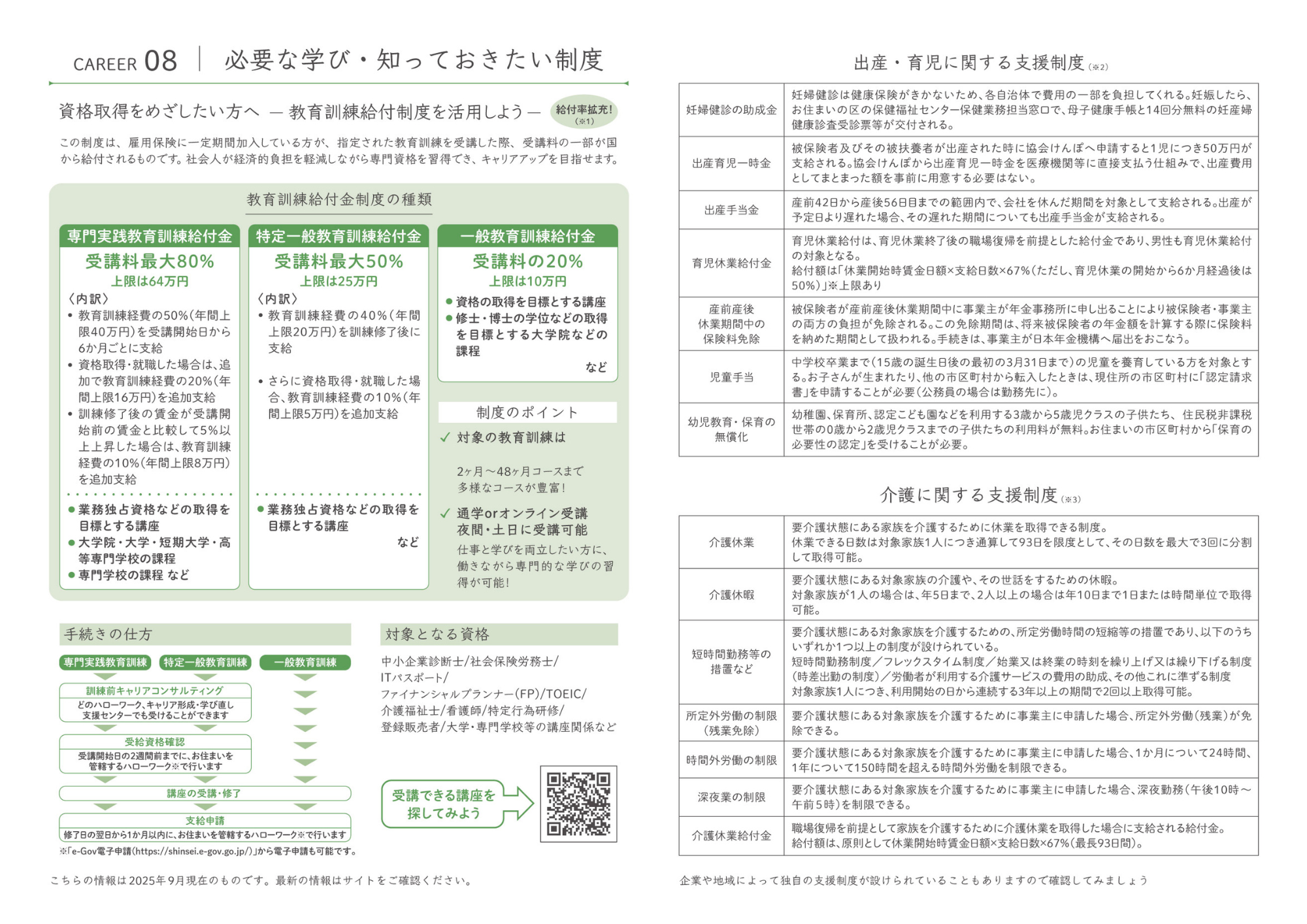 資格取得を目指すページ